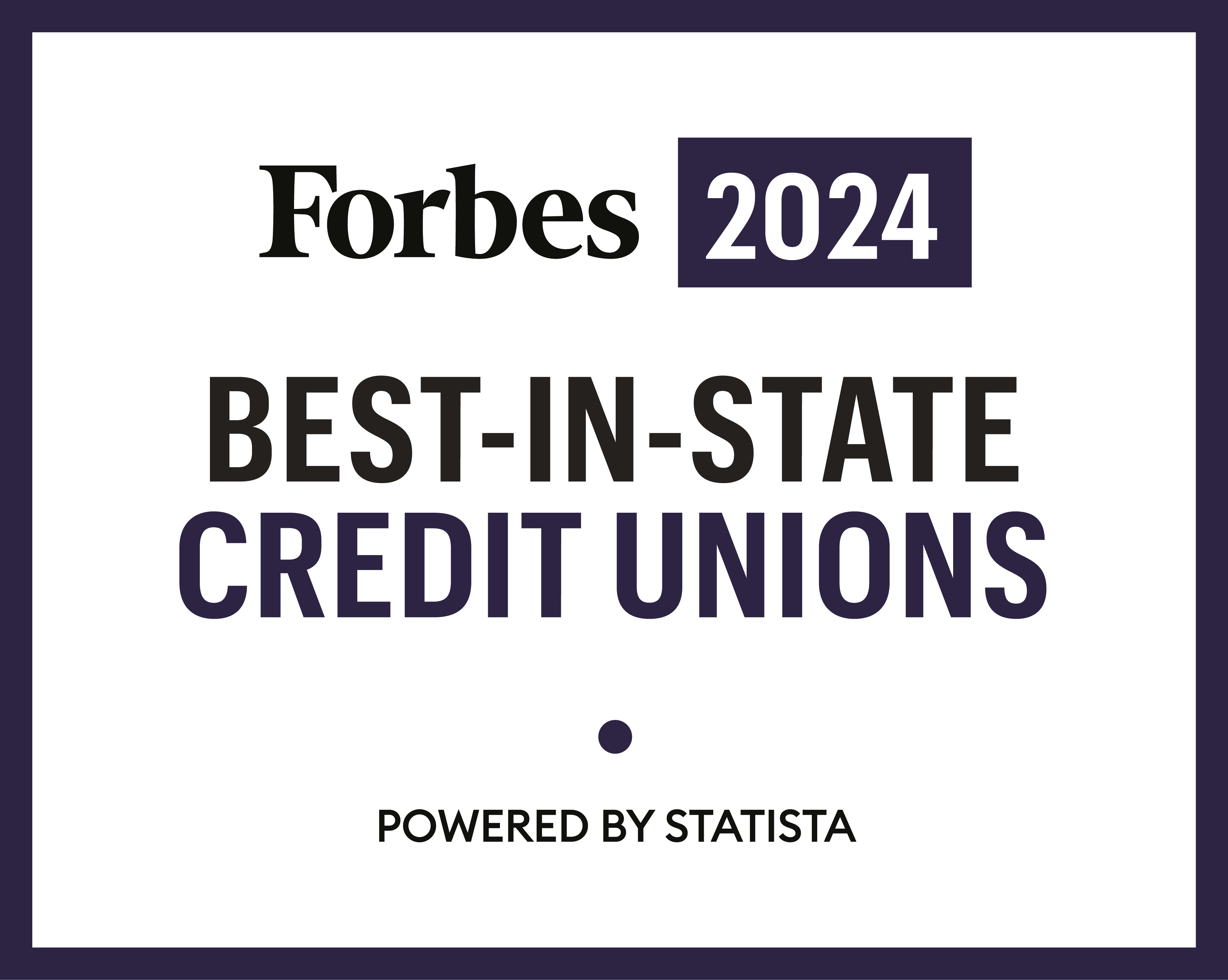 Forbes 2024 Best in State Credit Union